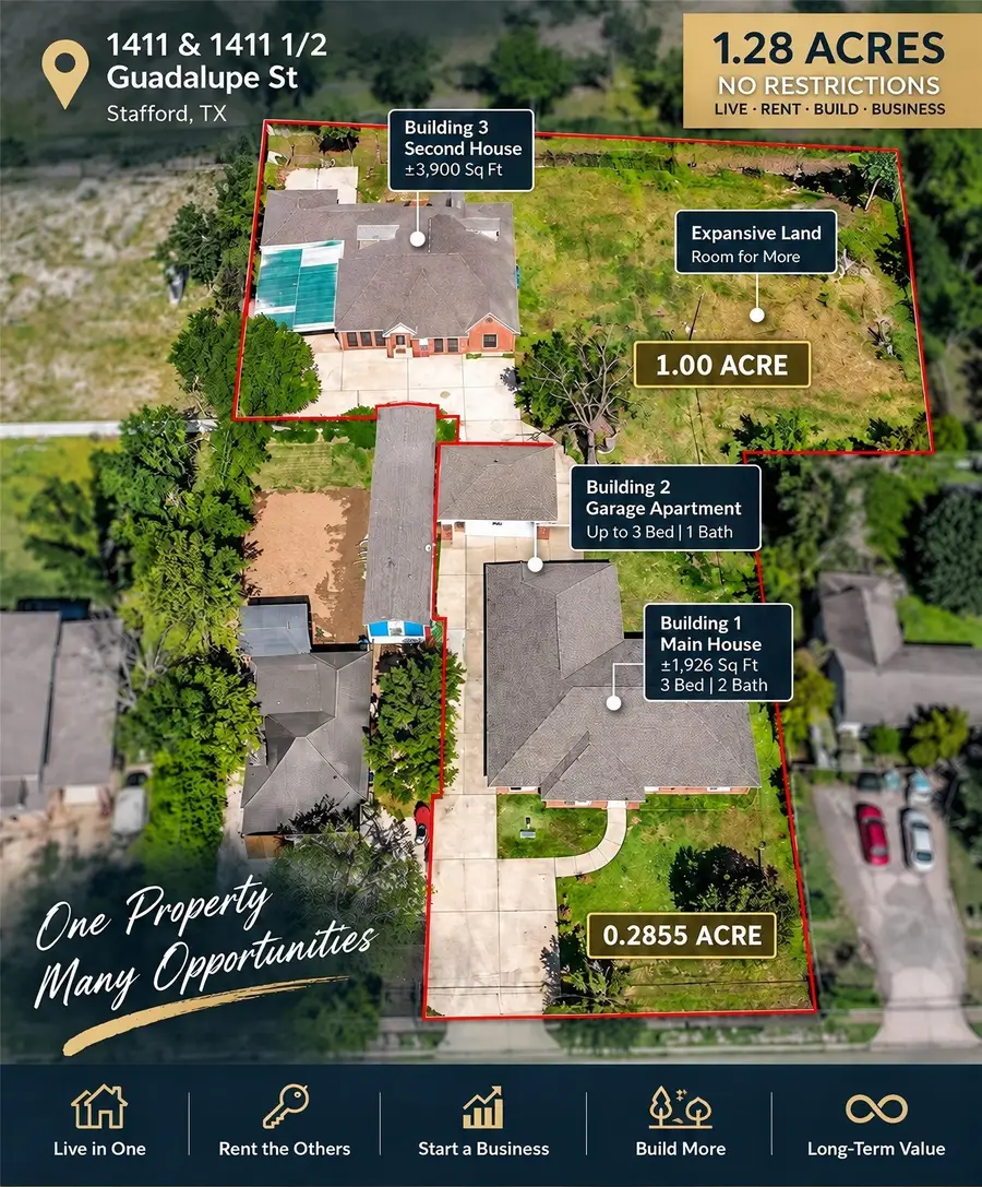 1411 Guadalupe, Stafford, TX 77477 - #2