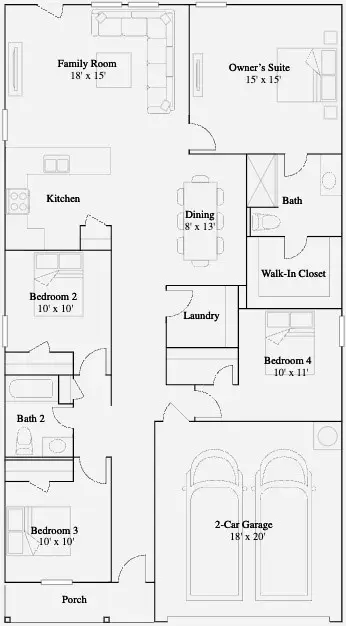 713 Pennabilli Lane, Huffman, TX 77336 - #2