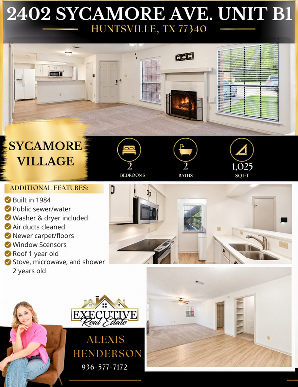 2402 Sycamore Avenue #B1, Huntsville, TX 77340