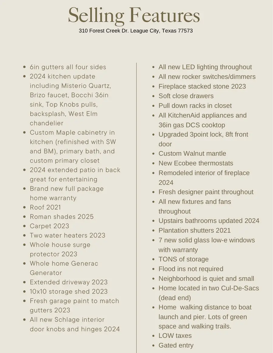 310 Forest Creek Drive, League City, TX 77573 - #3