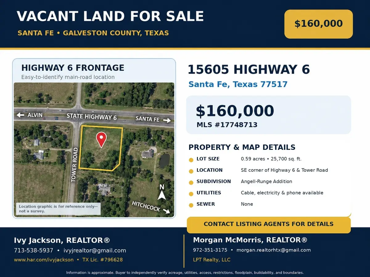 15605 Highway 6, Santa Fe, TX 77517 - #1