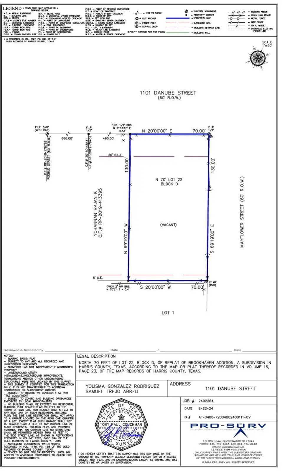 1101 Danube Street, Houston, TX 77051 - #1