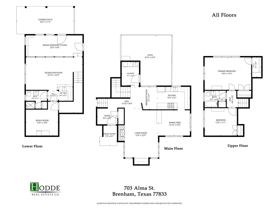 703 Alma Street, Brenham, TX 77833 - #2