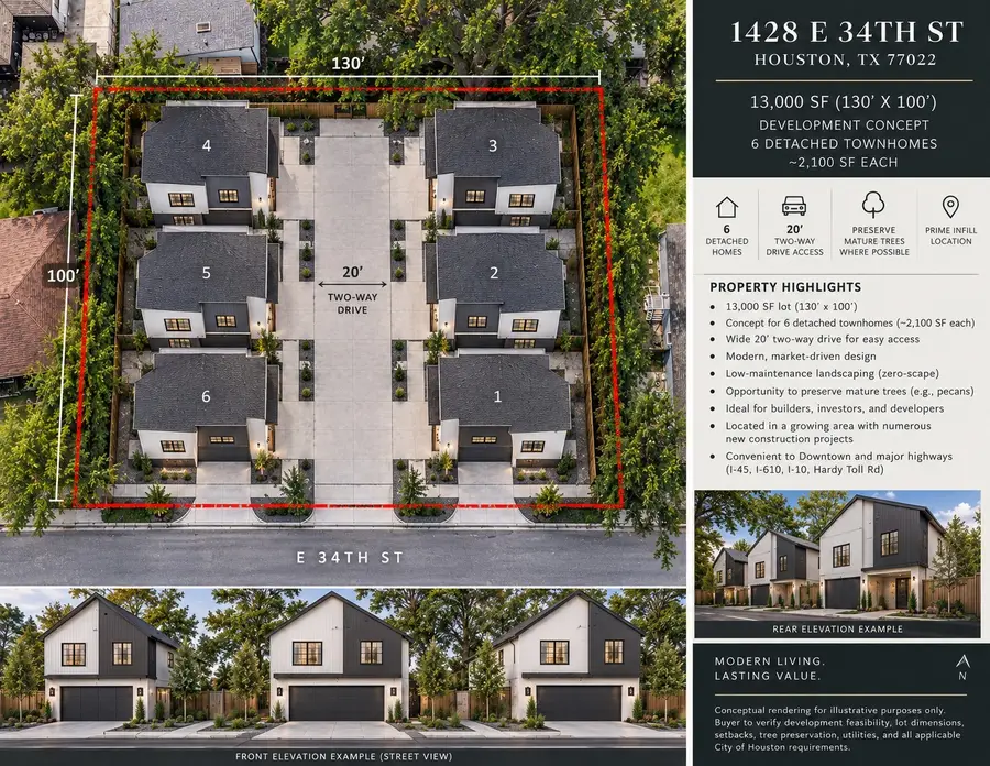 1428 E 34th Street, Houston, TX 77022 - #3