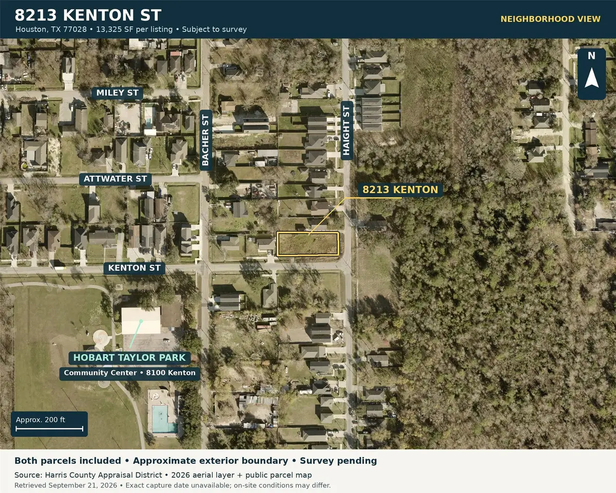 8213 Kenton Street, Houston, TX 77028 - #1