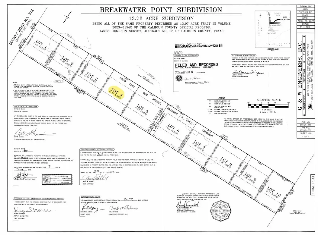Lot 4 County Road 312, Palacios, TX 77465 - #1