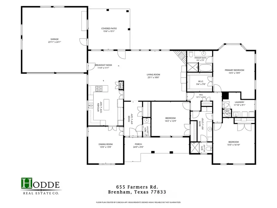 655 Farmers Road, Brenham, TX 77833 - #2