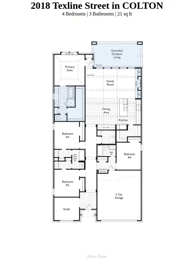 2018 Texline Street, Montgomery, TX 77316 - #3