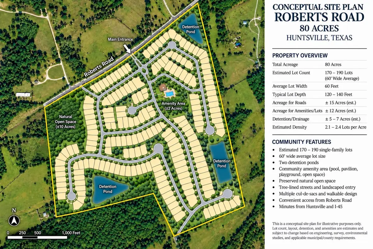 000 Roberts Road, Huntsville, TX 77340 - #1