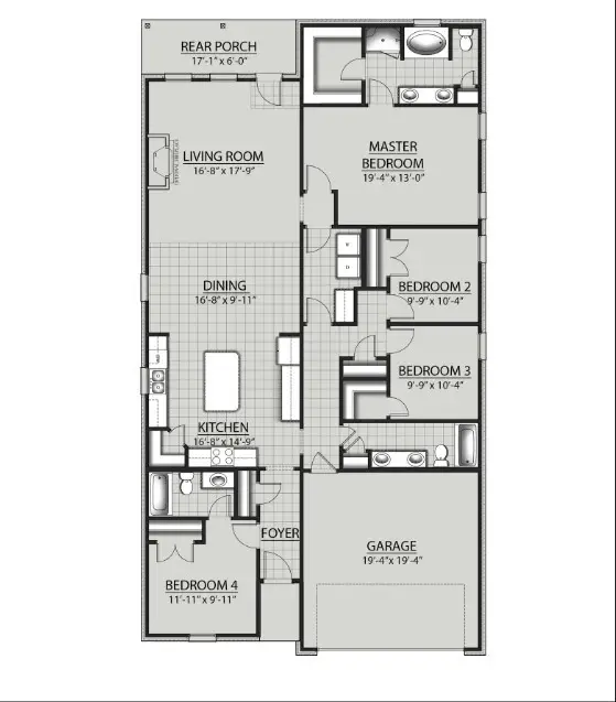 2035 Little Cypress Loop, Orange, TX 77632 - #3