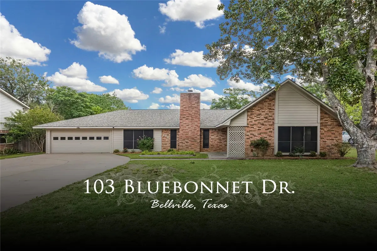 103 Bluebonnet Drive, Bellville, TX 77418 - #1
