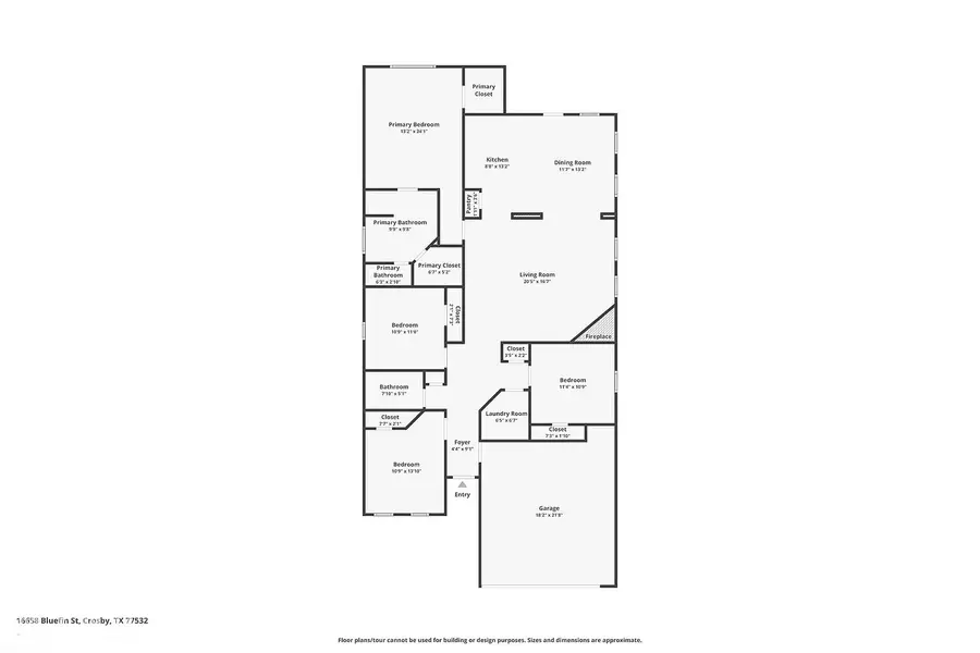 16658 Bluefin Street, Crosby, TX 77532 - #3