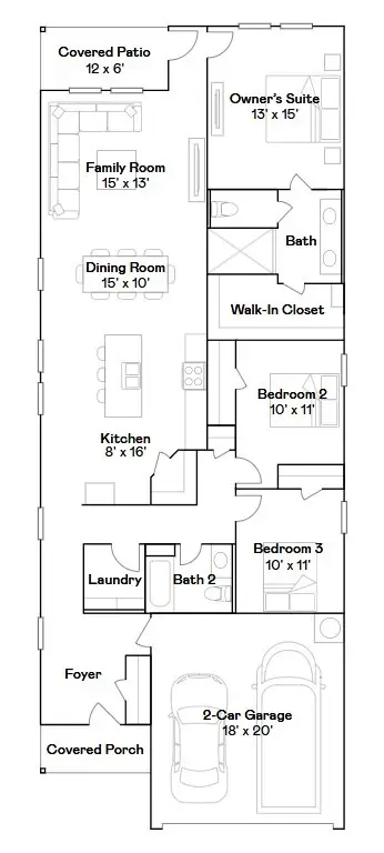 1542 Marigold Bend Drive, Crosby, TX 77532 - #2