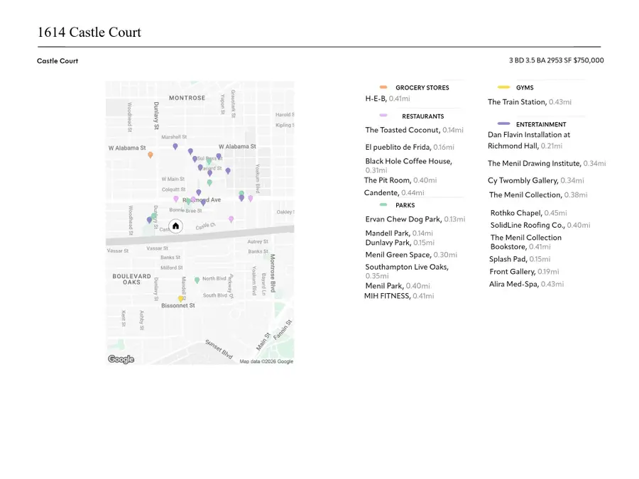 1614 Castle Court, Houston, TX 77006 - #3