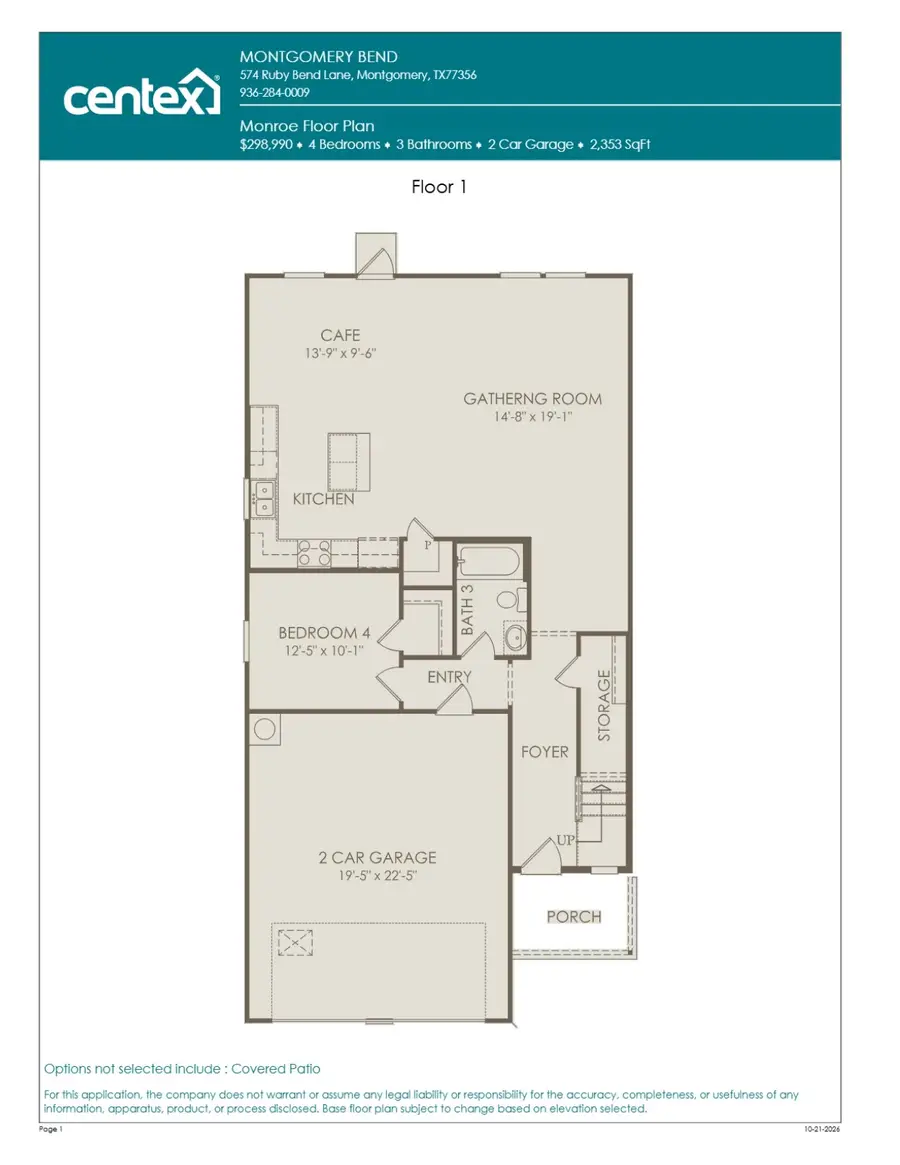 926 Silver Buckle Lane, Montgomery, TX 77356 - #2