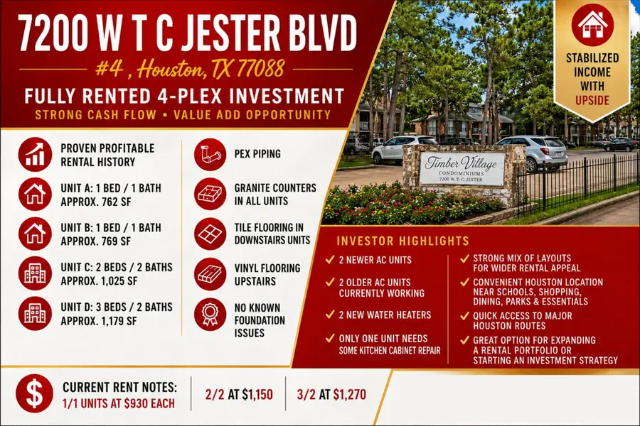 7200 W T C Jester Boulevard #4, Houston, TX 77088 - #2