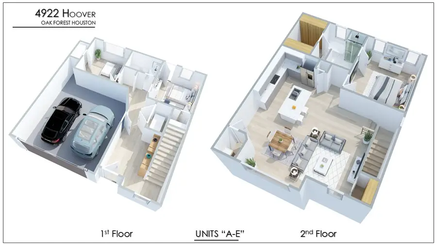 4922 Hoover Street #D, Houston, TX 77092 - #3