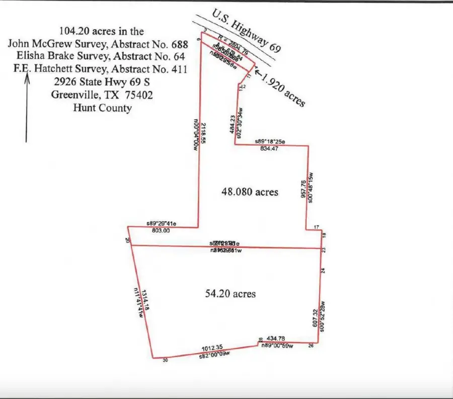 2926 & 2904 State Highway 69 S, Greenville, TX 75402 - #2