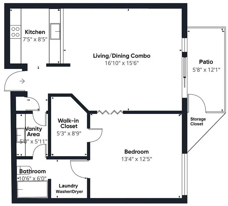 2822 S Bartell Drive #3, Houston, TX 77054 - Image #2