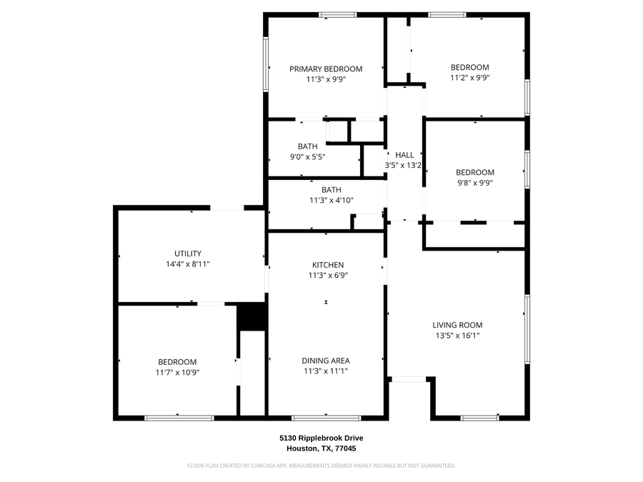 5130 Ripplebrook Drive, Houston, TX 77045 - #3