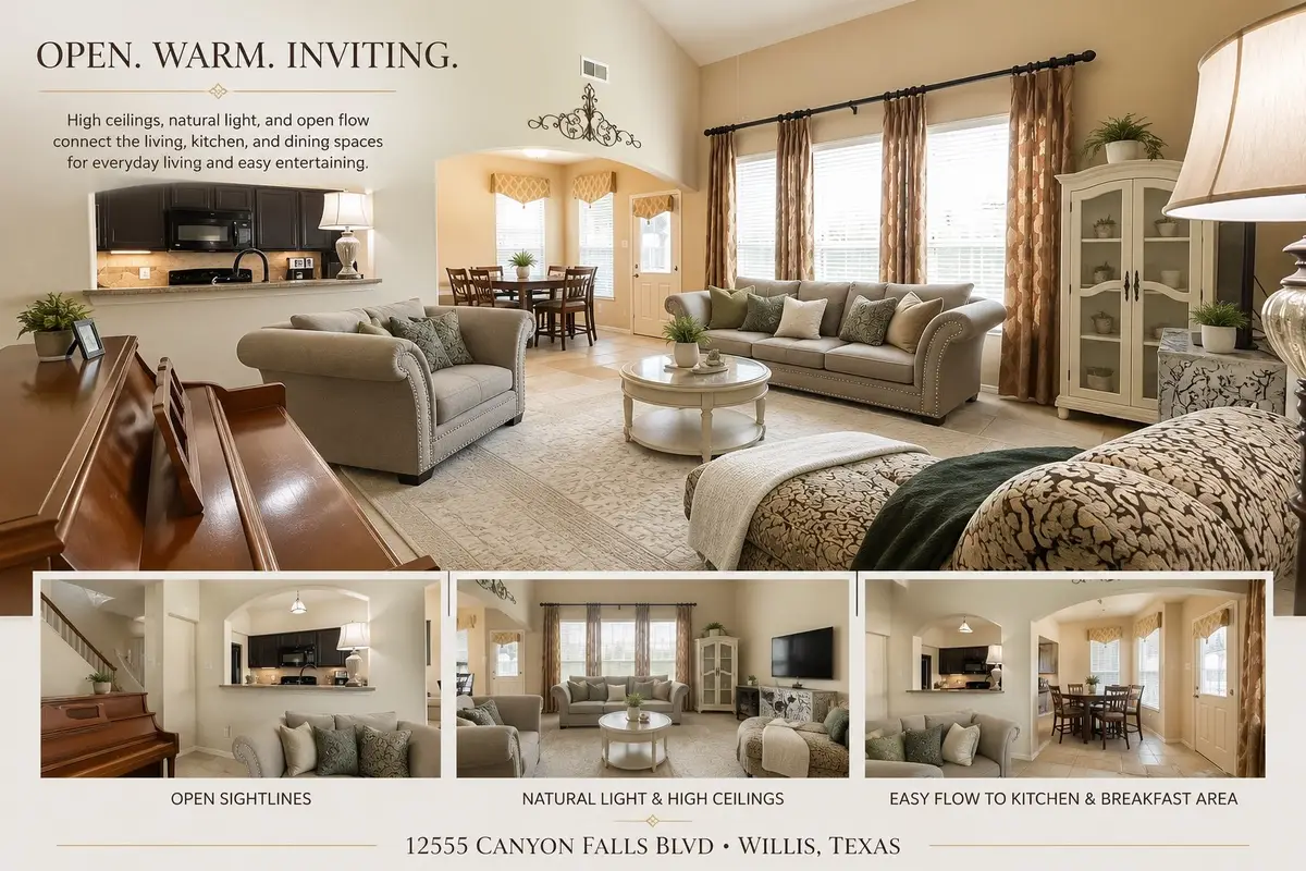 12555 Canyon Falls Boulevard, Willis, TX 77318 - #1