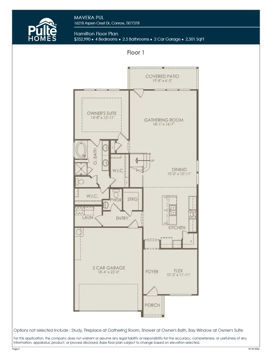 14618 Daffodil Plains Lane, Conroe, TX 77302 - #2