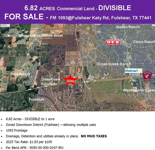 0 Fm-1093 Road, Fulshear, TX 77441