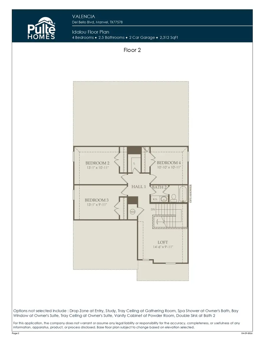 19106 Pink Grapefruit Street, Manvel, TX 77578 - #3