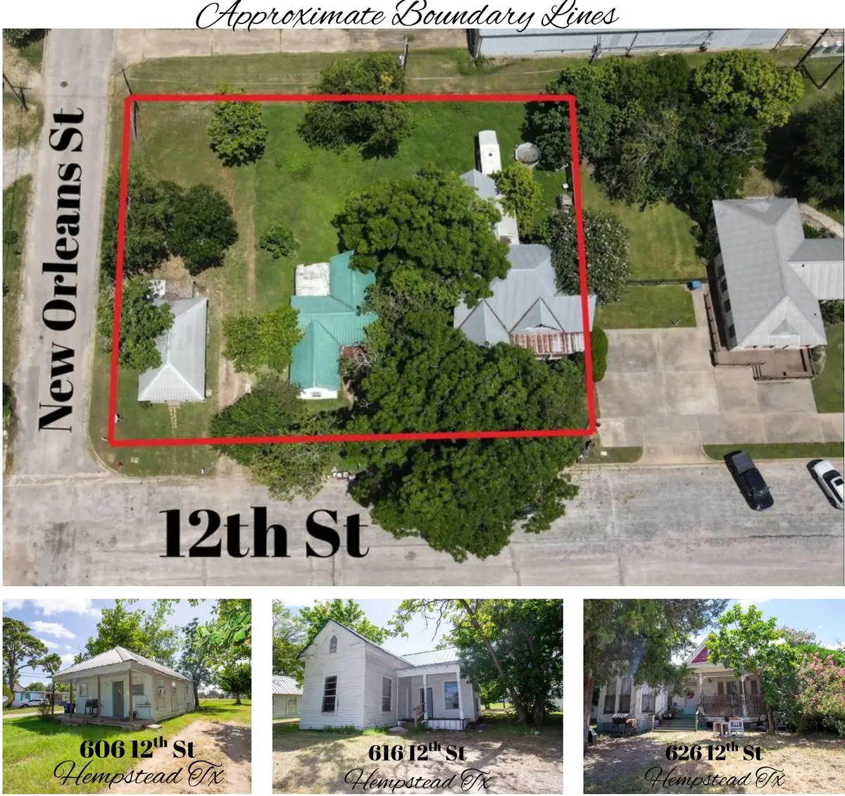 LOT 1,2 & 3 12th St, Hempstead, TX 77445 - #1