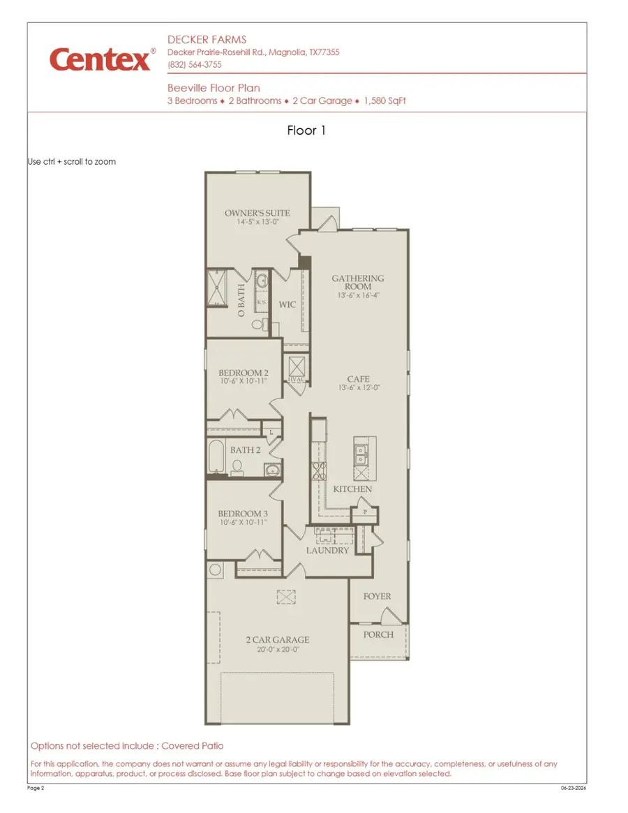 25454 Multiflora Drive, Magnolia, TX 77355 - #2