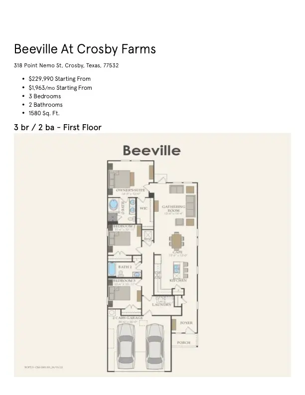 210 Olympic Harbor Drive, Crosby, TX 77532 - #2