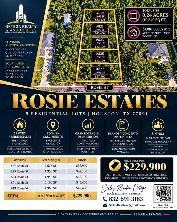 819 Rosie Street, Houston, TX 77091