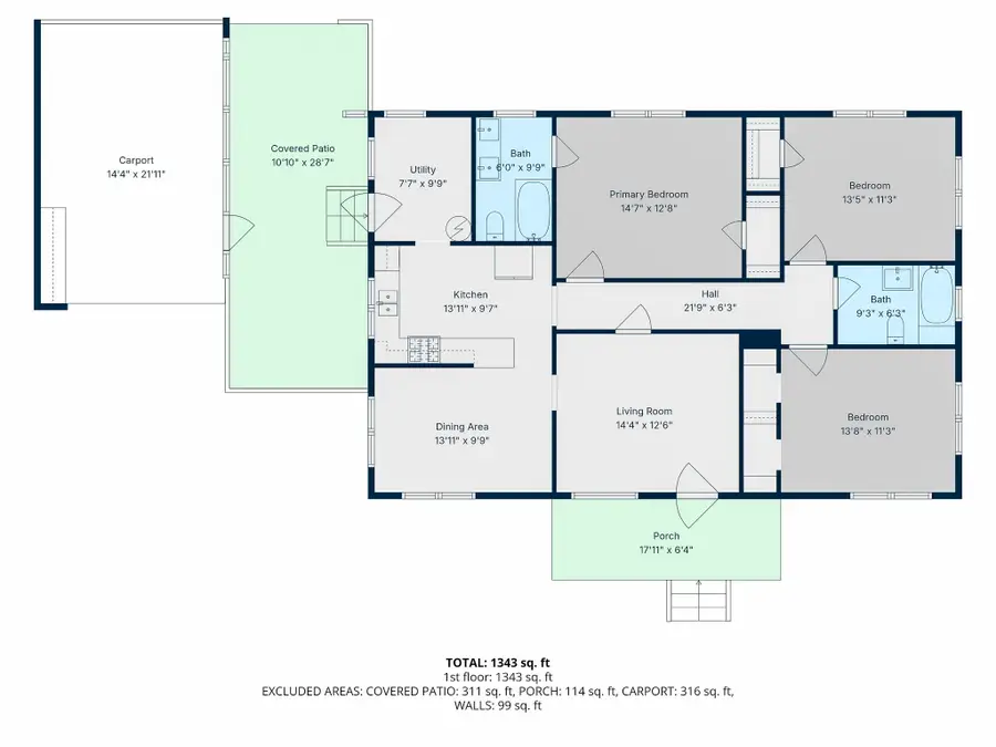 211 W Sherman Street, Livingston, TX 77351 - #2