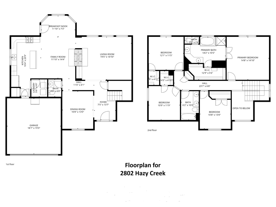 2802 Hazy Creek Drive, Houston, TX 77084 - #2