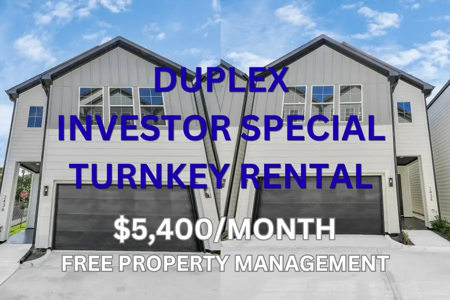 2434 & 2432 Harrington Street, Houston, TX 77026 - #2