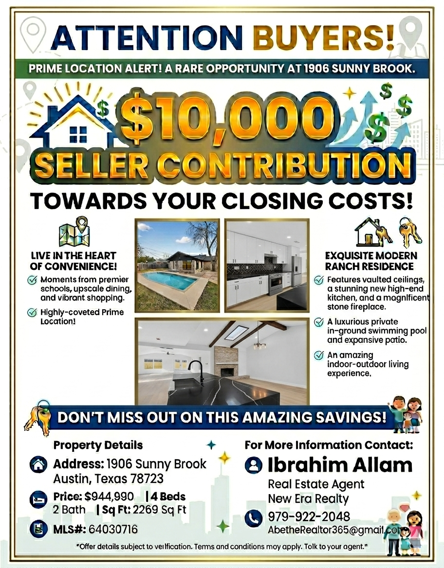 1906 Sunny Brook Drive, Austin, TX 78723 - #1