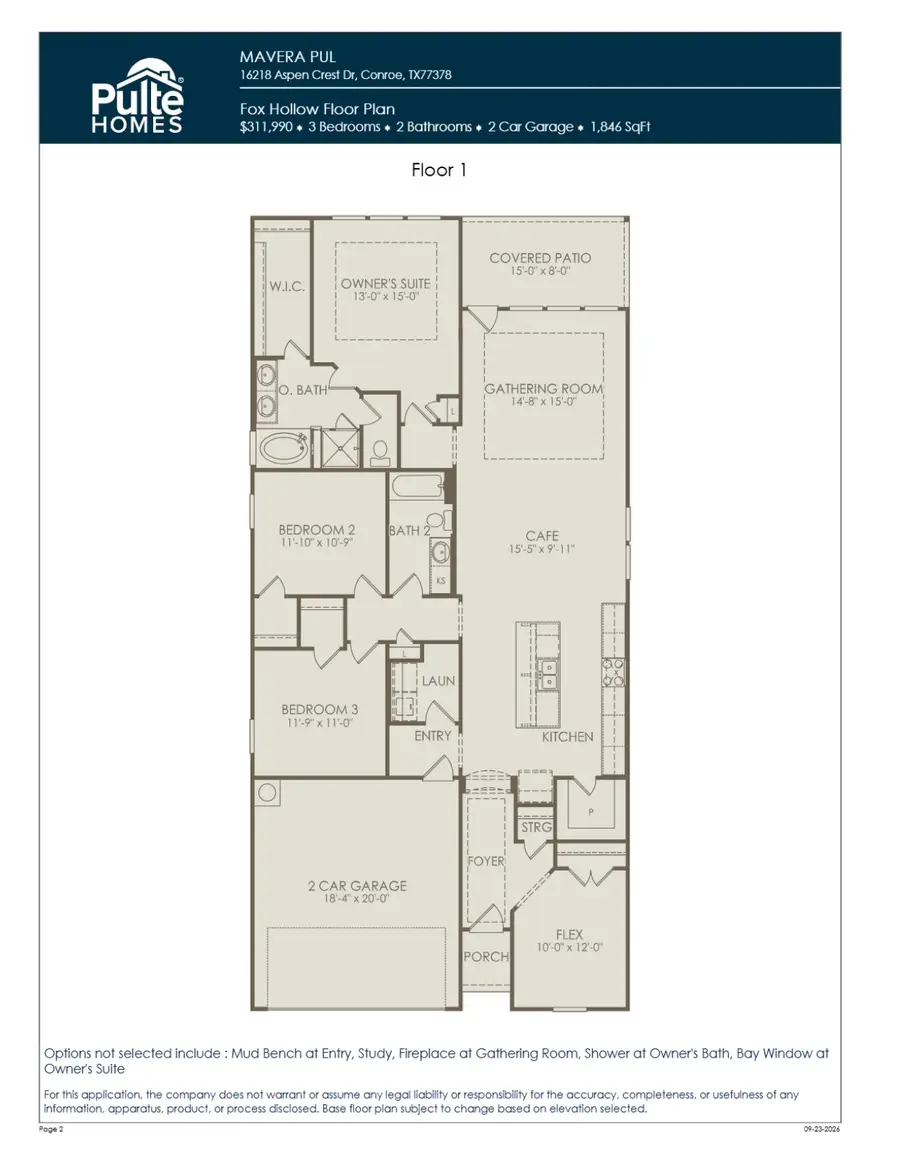 15658 Wandering Maple Way, Conroe, TX 77302 - #2