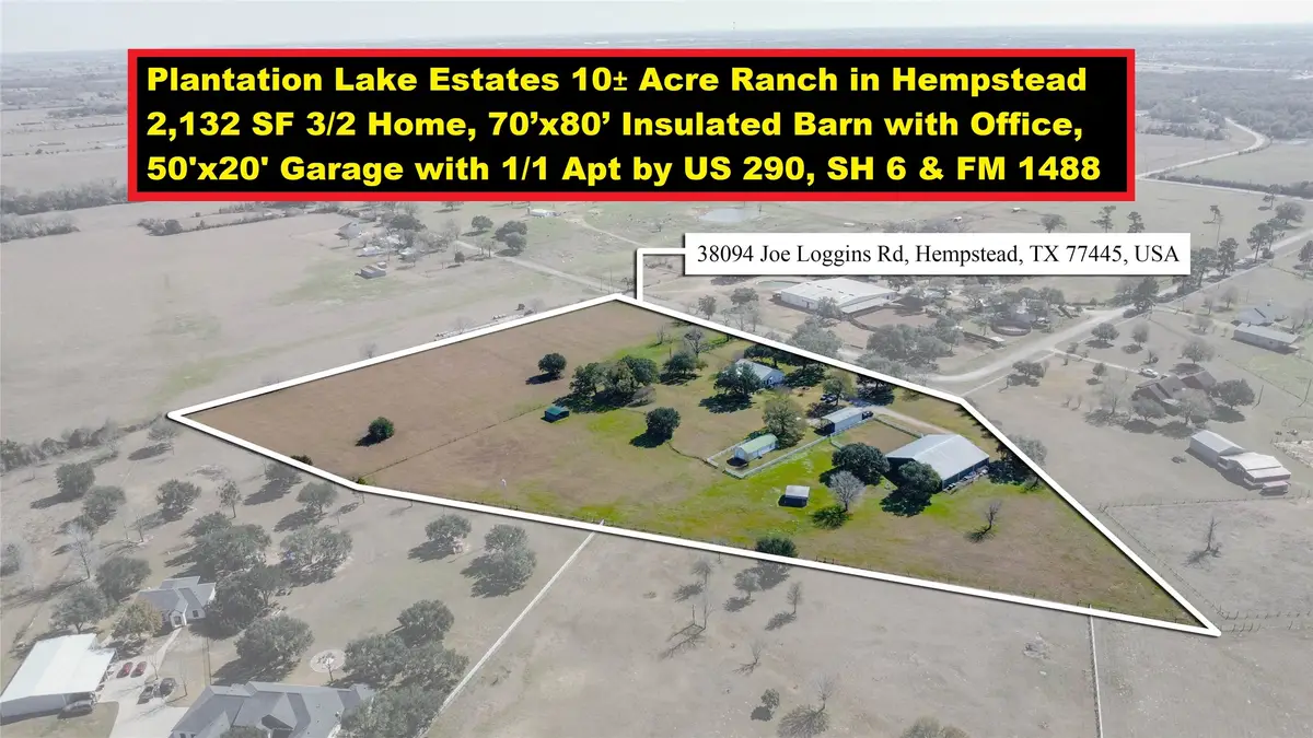 38094 Joe Loggins Road, Hempstead, TX 77445 - Image #1