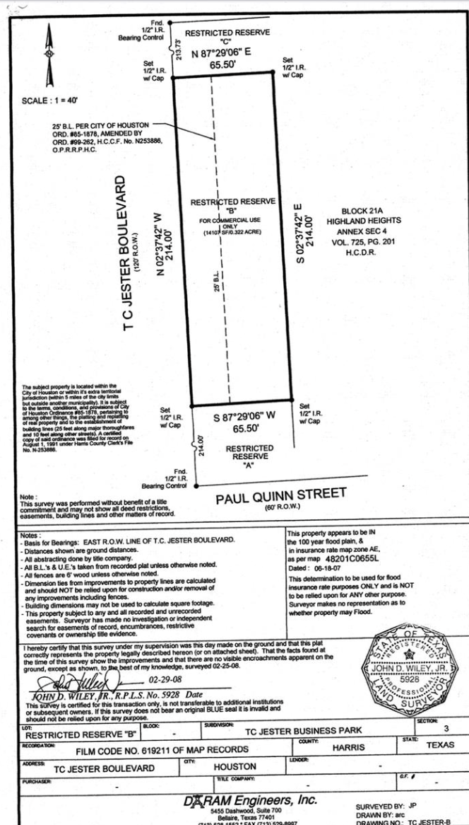 00 T C Jester Boulevard, Houston, TX 77091 - Image #2