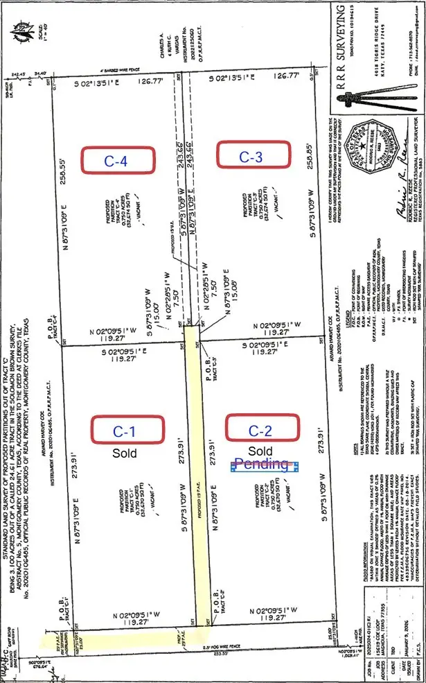 Tract C-3 Gaff Road, Magnolia, TX 77355 - #2