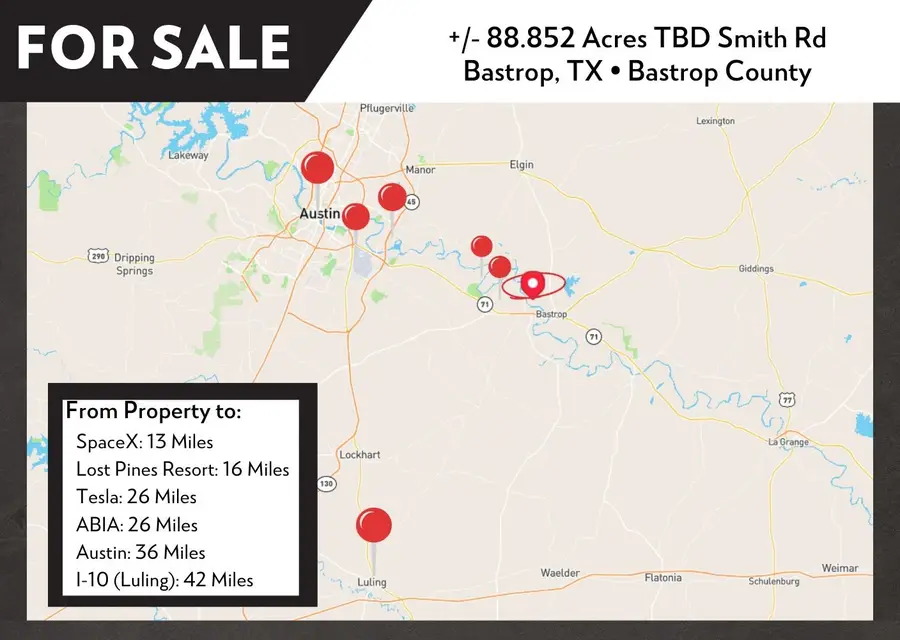 TBD (88.852 Acres) Smith Road, Bastrop, TX 78602 - #3