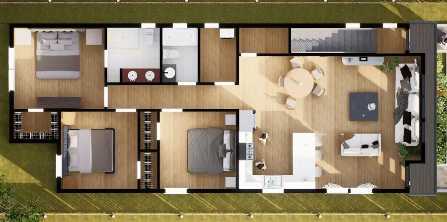 1061 - 1059 South Lane, Houston, TX 77088 - #3