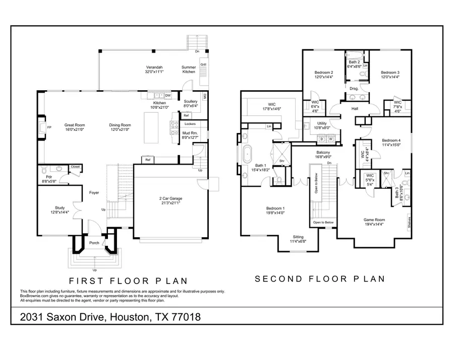 2031 Saxon Drive, Houston, TX 77018 - #2