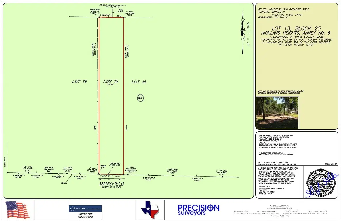 1816 Mansfield Street, Houston, TX 77091 - #1