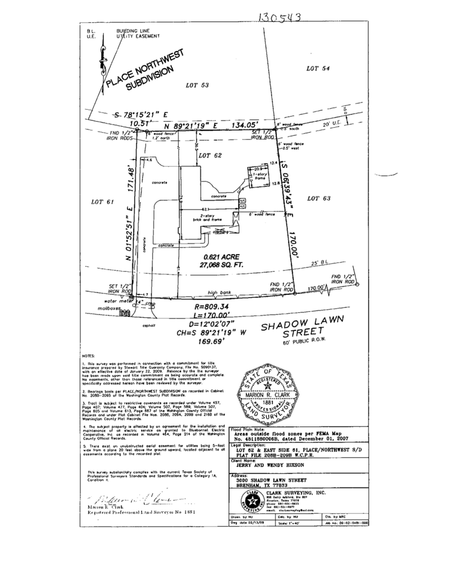 3000 Shadow Lawn Street, Brenham, TX 77833 - #2