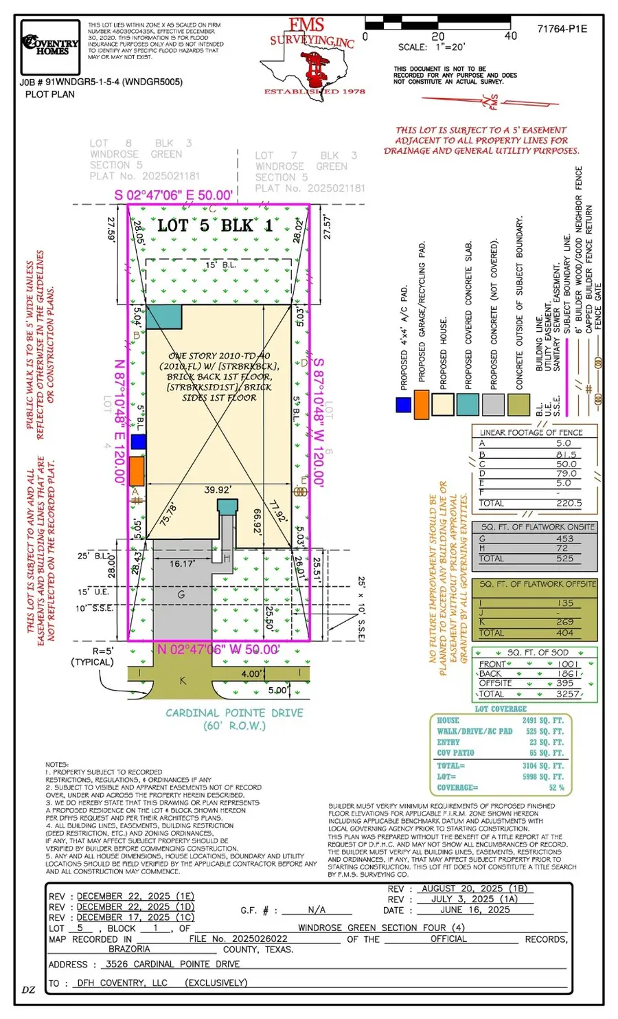 3526 Cardinal Pointe Drive, Angleton, TX 77515 - Image #3