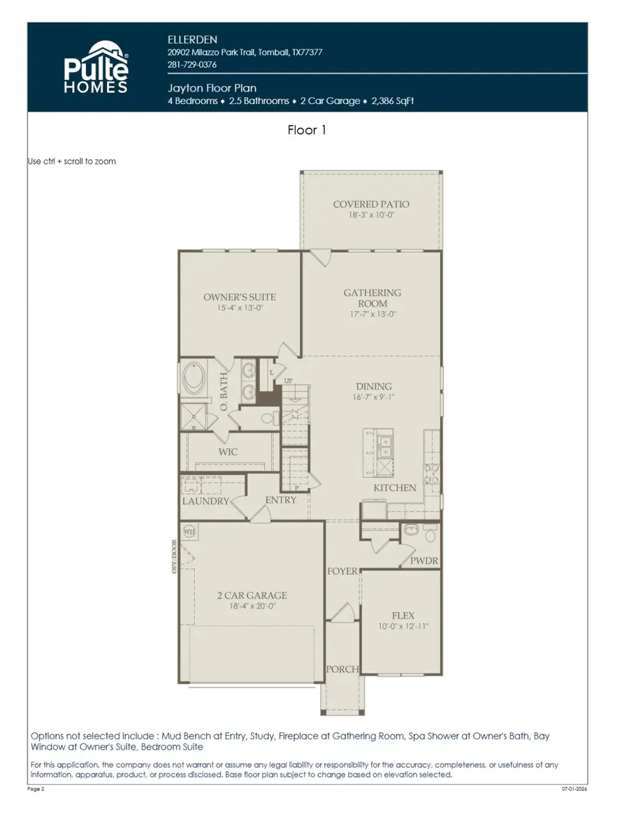 18206 Ellerden Forest Drive, Tomball, TX 77377 - #2
