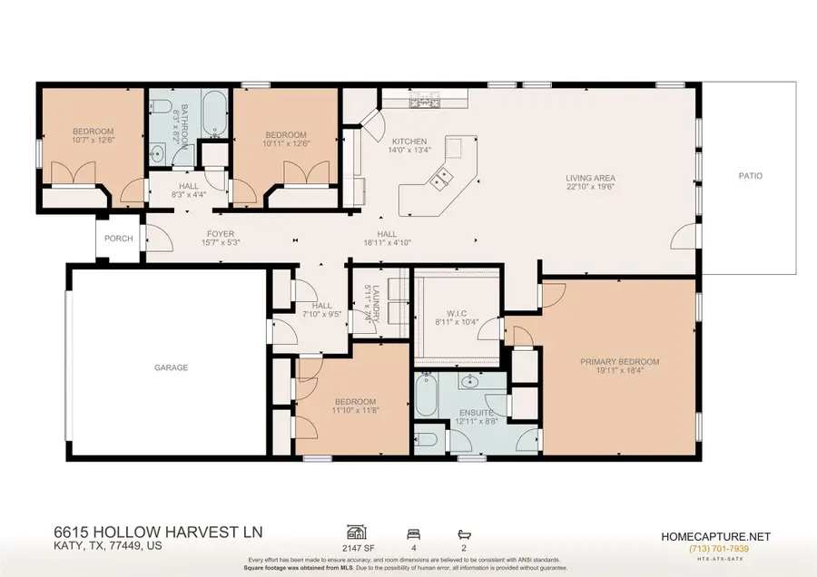 6615 Hollow Harvest Lane, Katy, TX 77449 - #3