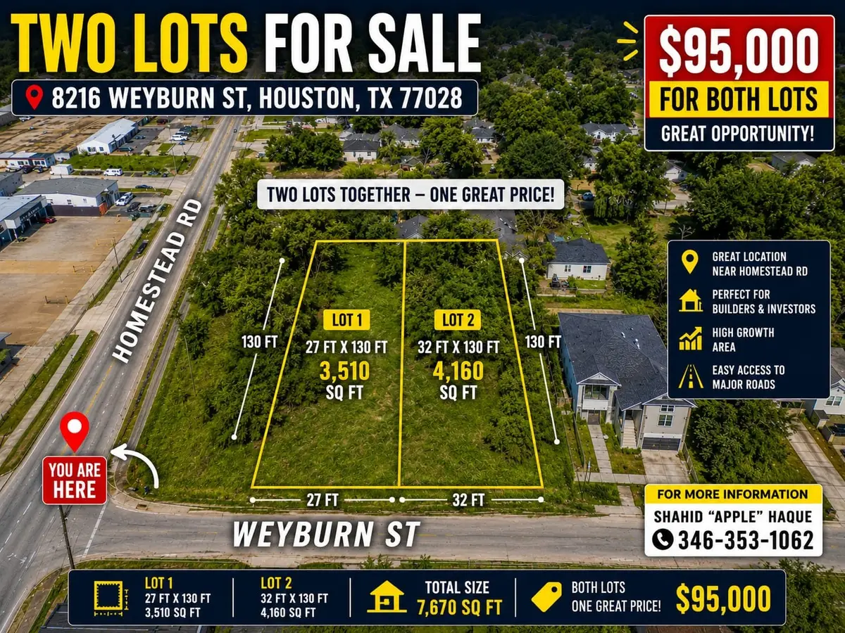 0 Weyburn Street, Houston, TX 77028 - #1