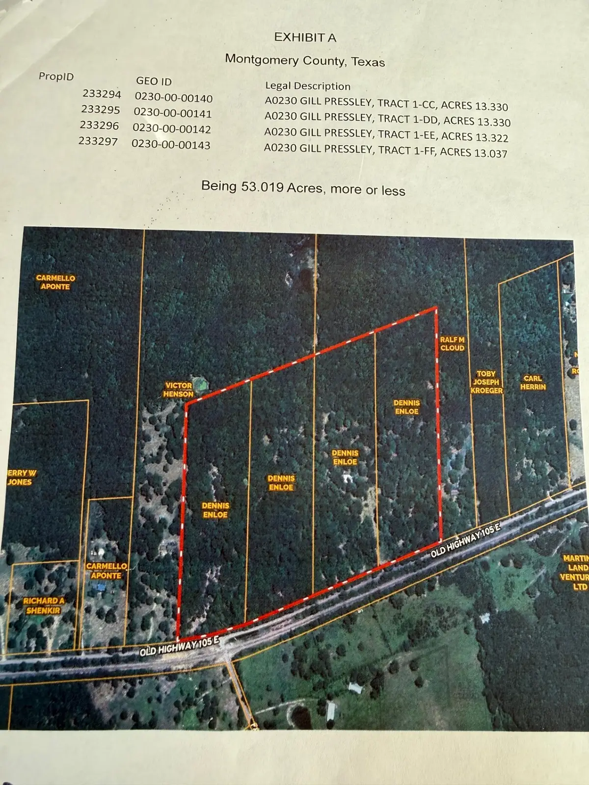 0 Old Hwy 105 E, Cleveland, TX 77327 - #1